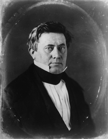 Joseph Henry, daguerreotype, ca. 1845-1850. Chicago Historical Society.